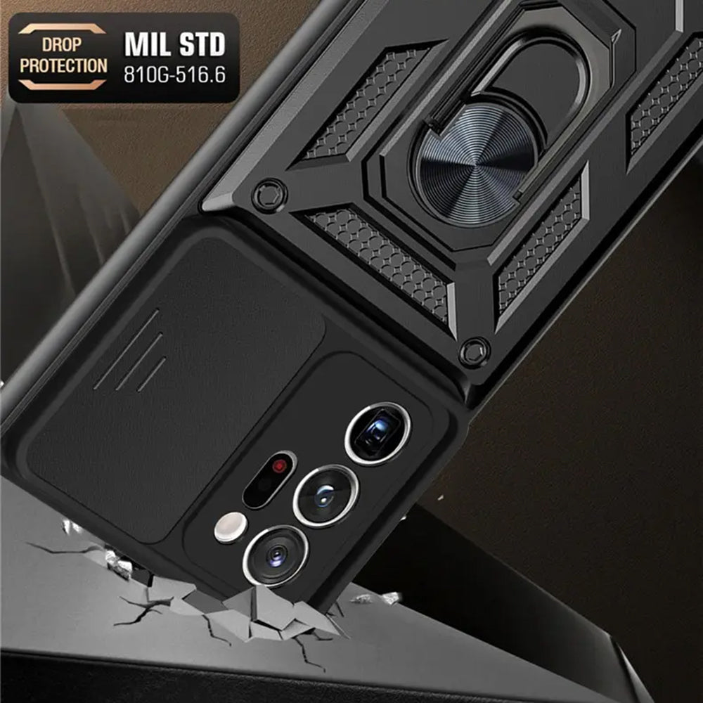 Techsuit - CamShield Series - Samsung Galaxy Note 20 Ultra / Note 20 Ultra 5G - Black
