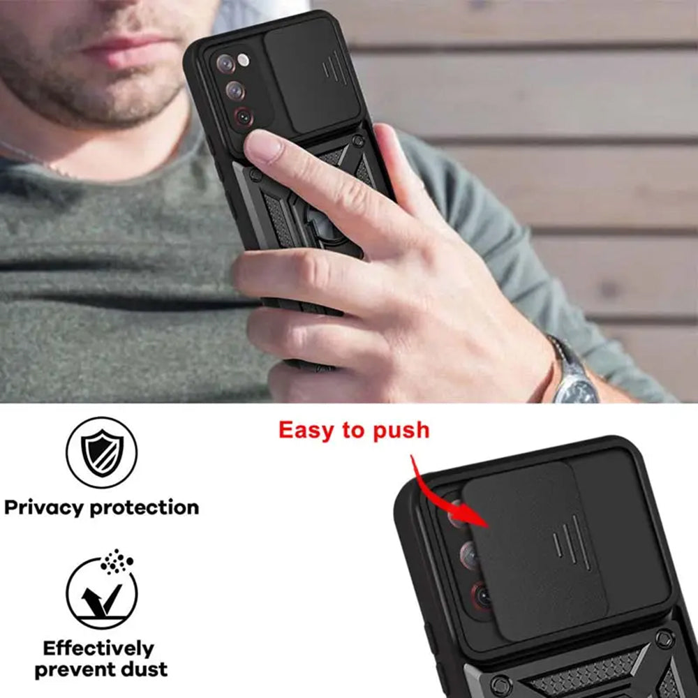Techsuit - CamShield Series - Samsung Galaxy S20 FE / S20 FE 5G - Black