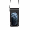 Techsuit - Waterproof Case (TWC1) - for Phones with max. 6.8", IPX8, 30m - Black