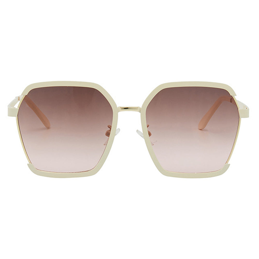 Techsuit - Sunglasses Polarised PC (191) - UV Protection - Cream / Brown