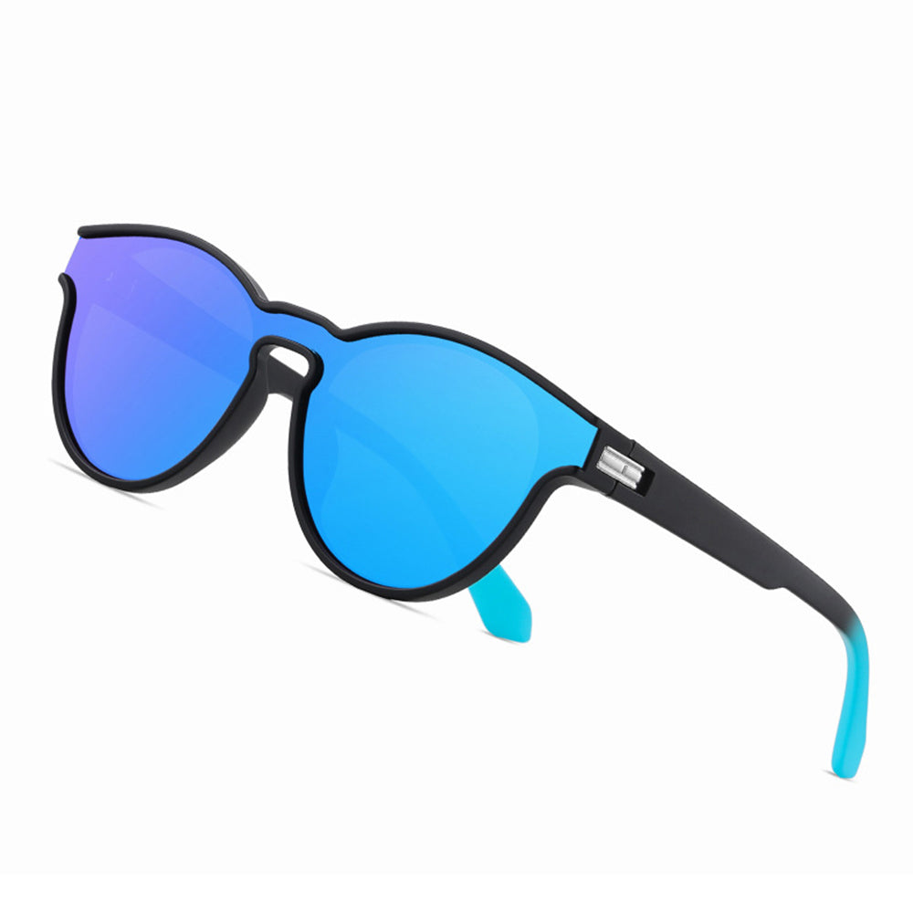 Techsuit - Sunglasses Polarised TR90 (TR7545) - UV Protection - Purple / Yellow / Pink
