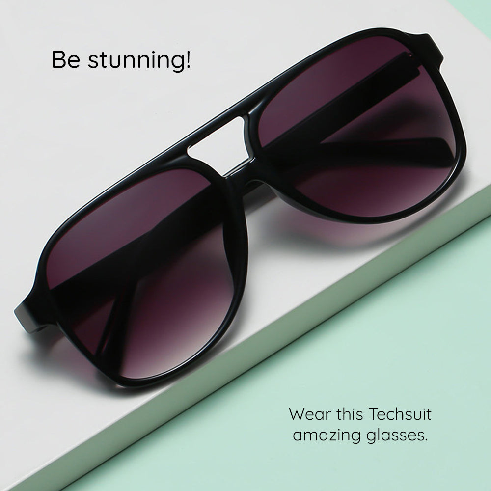 Ochelari de Soare Techsuit (98061), Policarbonat, Galben