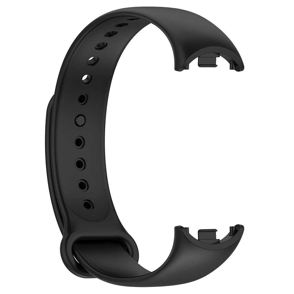 Techsuit - Watchband (W014) - Xiaomi Mi Band 8 / 8 NFC / 9 / 9 NFC / 10 - Black