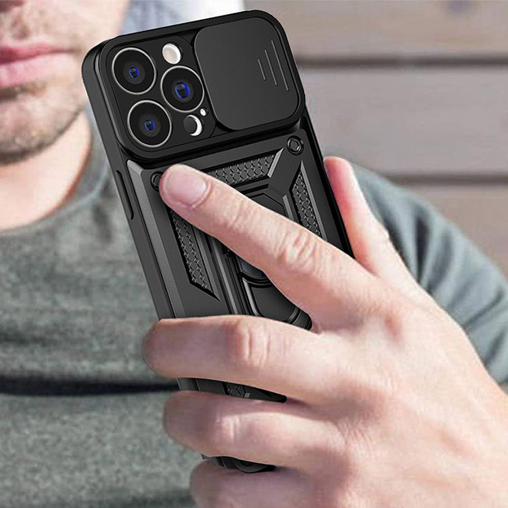 Techsuit - CamShield Series - Oppo Reno6 5G - Black