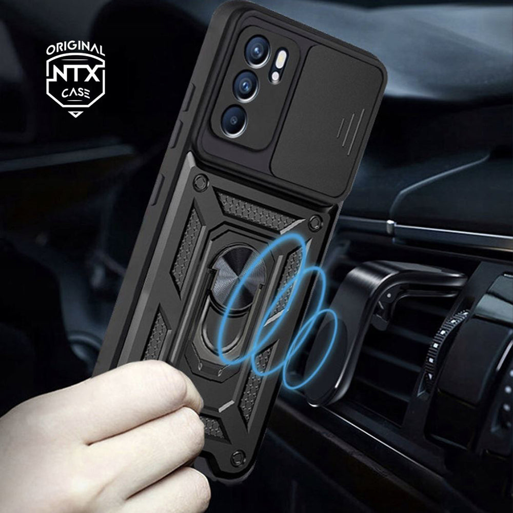 Techsuit - CamShield Series - Oppo Reno6 5G - Black