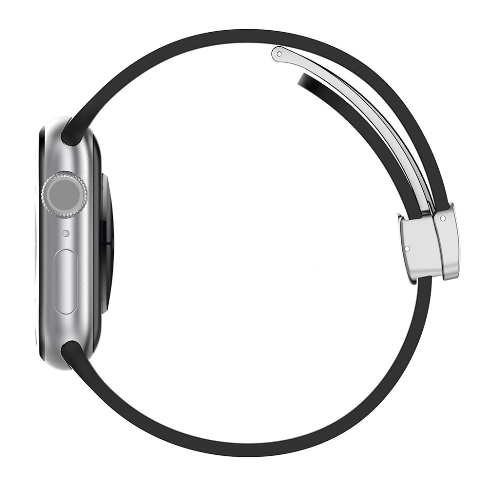 Techsuit - Watchband (W011) - Apple Watch 1/2/3/4/5/6/7/8/9/10/11/SE/SE 2/SE 3/Ultra/2/3 (42/44/45/46/49mm) - Teal Green