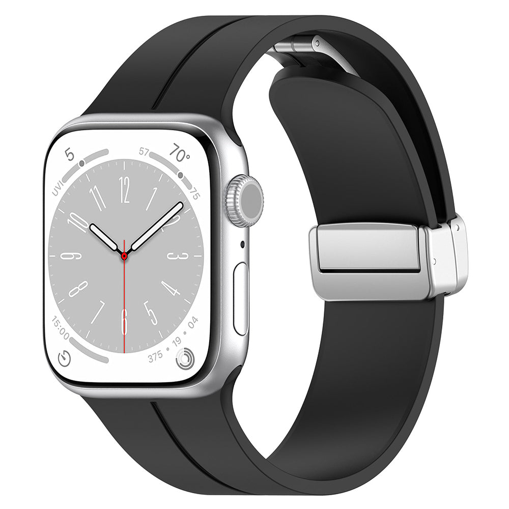 Techsuit - Watchband (W011) - Apple Watch 1/2/3/4/5/6/7/8/9/10/11/SE/SE 2/SE 3/Ultra/2/3 (42/44/45/46/49mm) - Teal Green