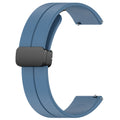 Techsuit - Watchband 18mm (W011) - Huawei Watch GT 4 (41mm)/W1/Honor Watch S1/Garmin Venu 2S/Vivoactive 4S - Blue