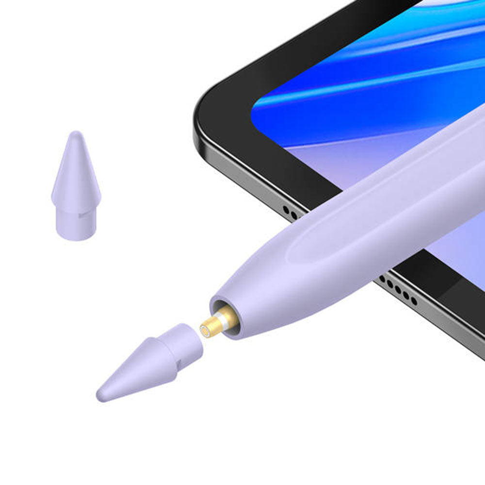 Baseus - Stylus Pen Smooth Writing 2 Series (SXBC060105) - Active, Capacitive, with Palm Rejection and Tilt Sensor - Pur
