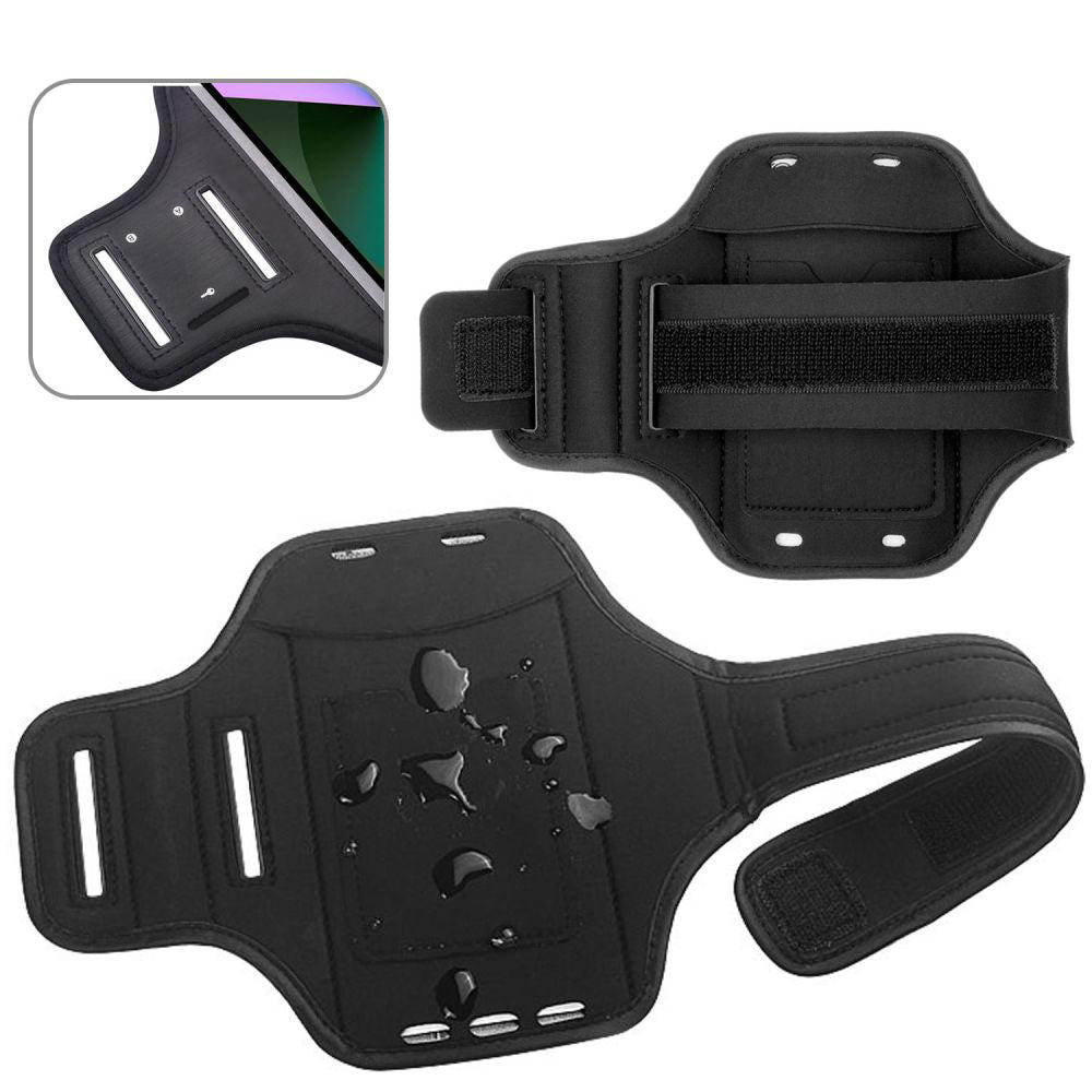 Techsuit - Sports Armband (TH20) - with Velcro, for Phones, max 6.8" - Pink