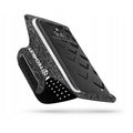 Techsuit - Sports Armband (TH10) - with Velcro, for Phones, max 6.5" - Gray / White