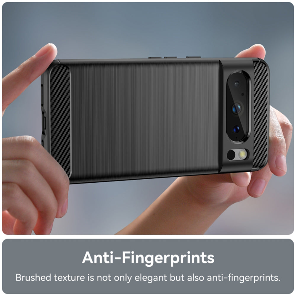Techsuit - Carbon Silicone - Google Pixel 8 Pro - Black
