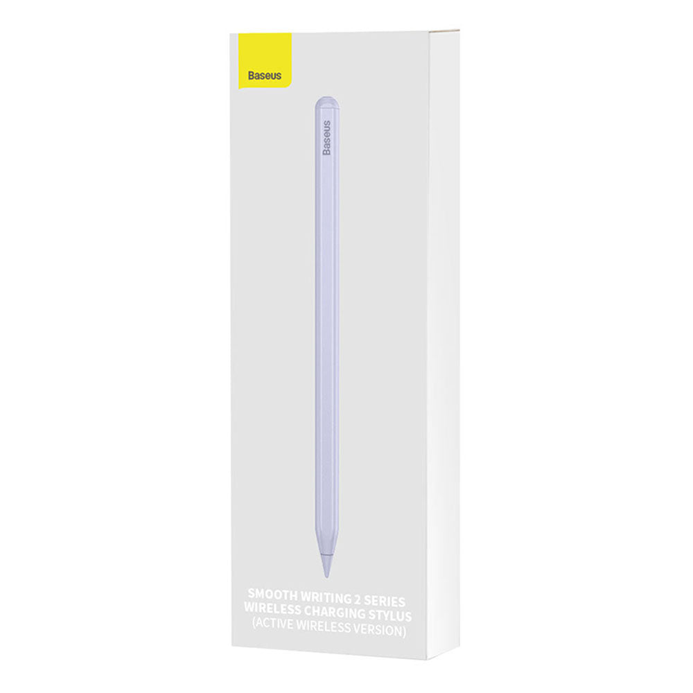 Baseus - Stylus Pen Smooth Writing 2 Series (SXBC060105) - Active, Capacitive, with Palm Rejection and Tilt Sensor - Pur