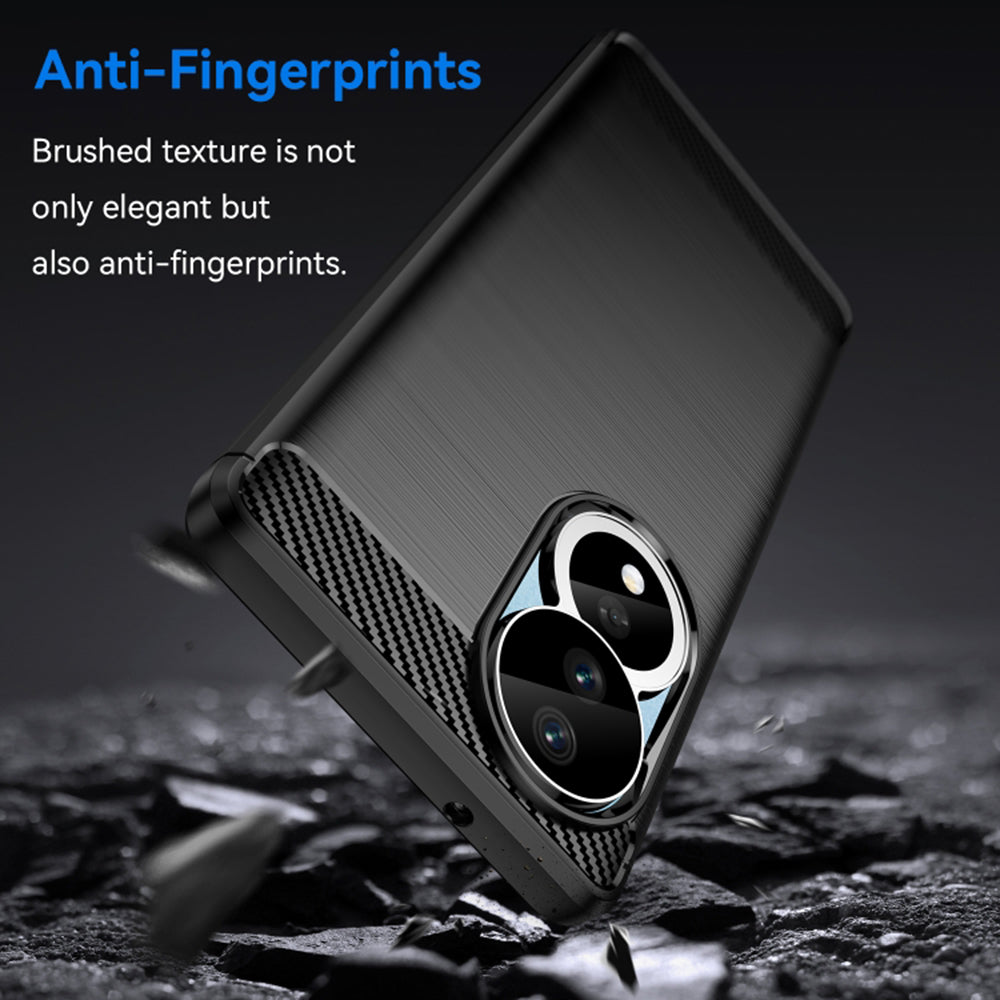 Techsuit - Carbon Silicone - Honor 90 / Honor 80 - Black