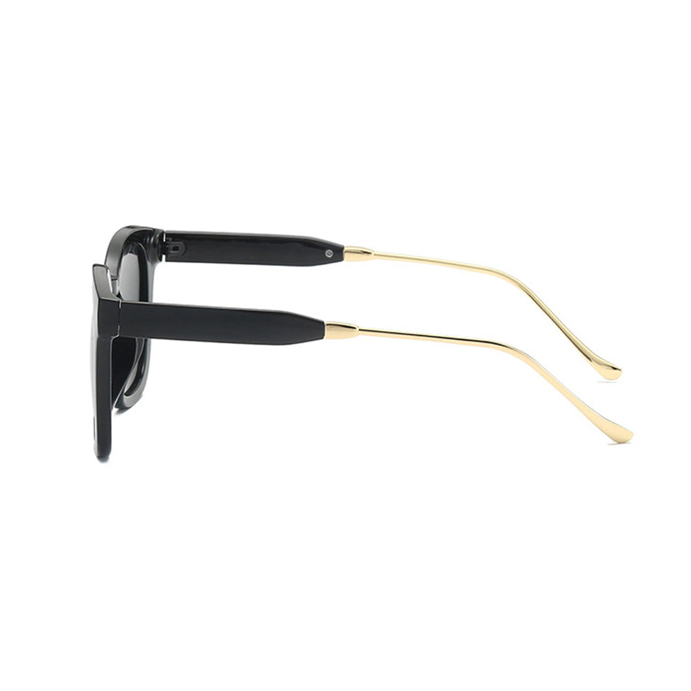 Techsuit - Sunglasses Polarised (2050) - for Women with UV Protection, Metal and PC - Brown