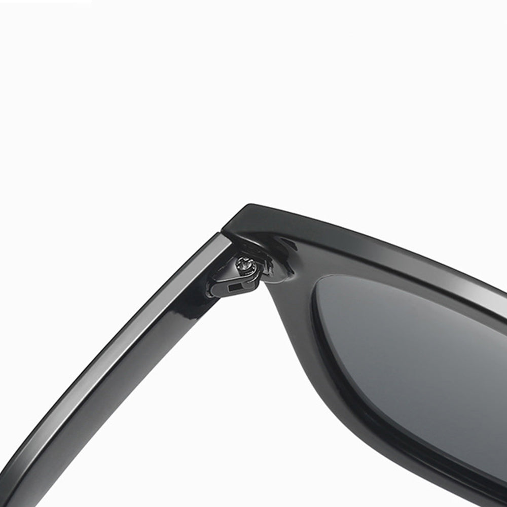 Techsuit - Sunglasses Polarised (2050) - for Women with UV Protection, Metal and PC - Brown
