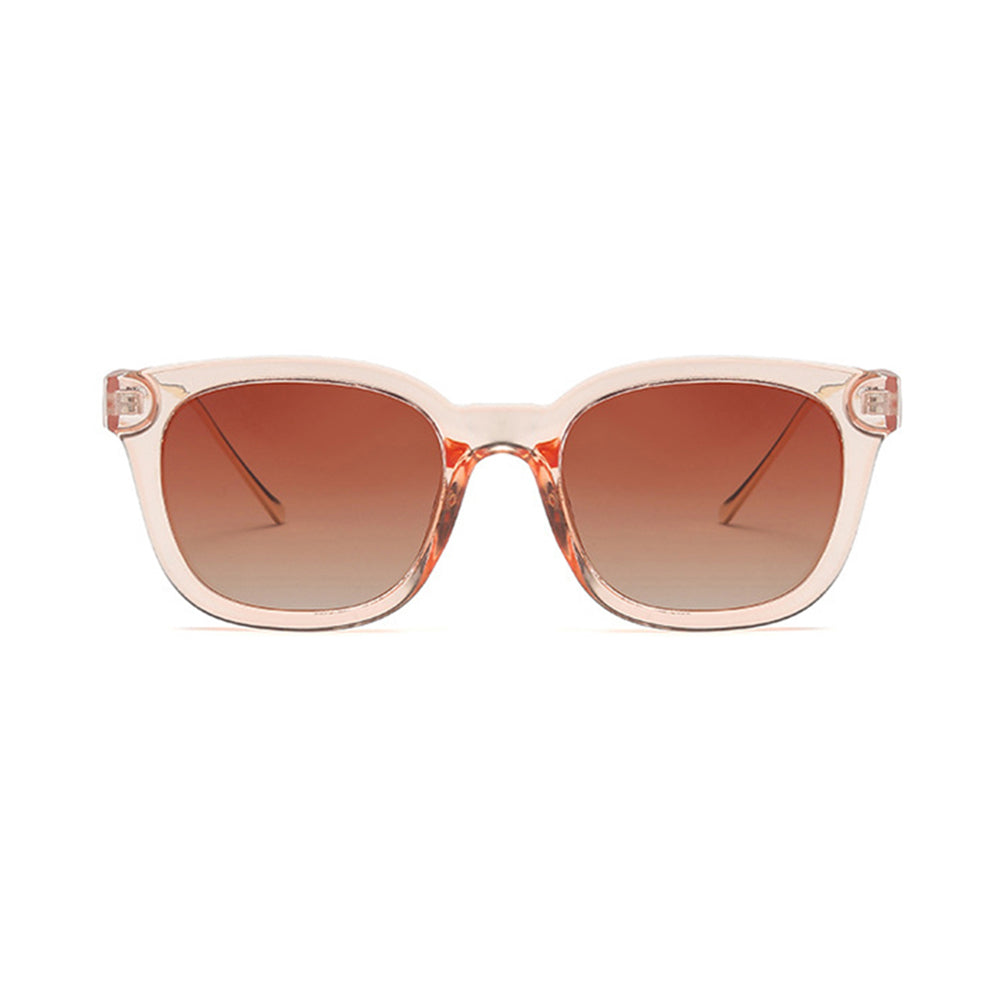 Techsuit - Sunglasses Polarised (2050) - for Women with UV Protection, Metal and PC - Brown