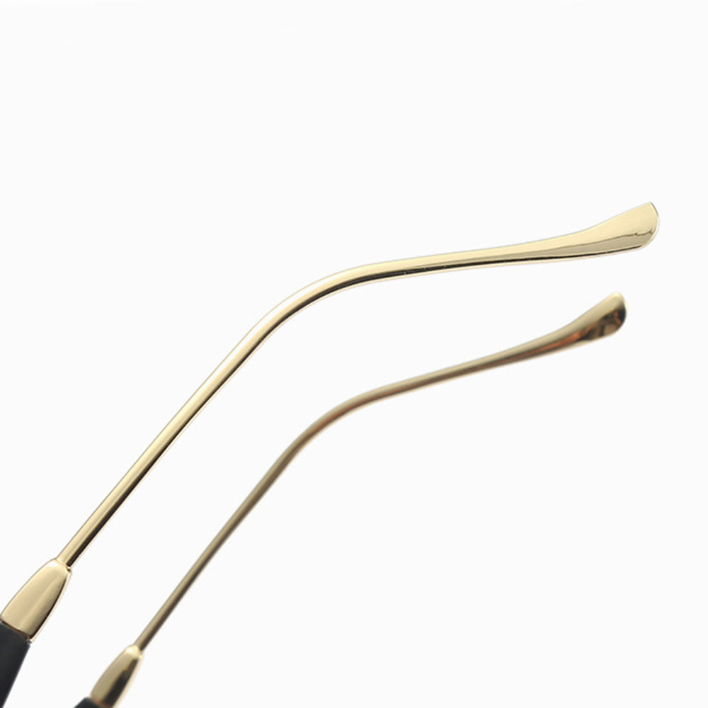 Techsuit - Sunglasses Polarised (2050) - for Women with UV Protection, Metal and PC - Green Leopard