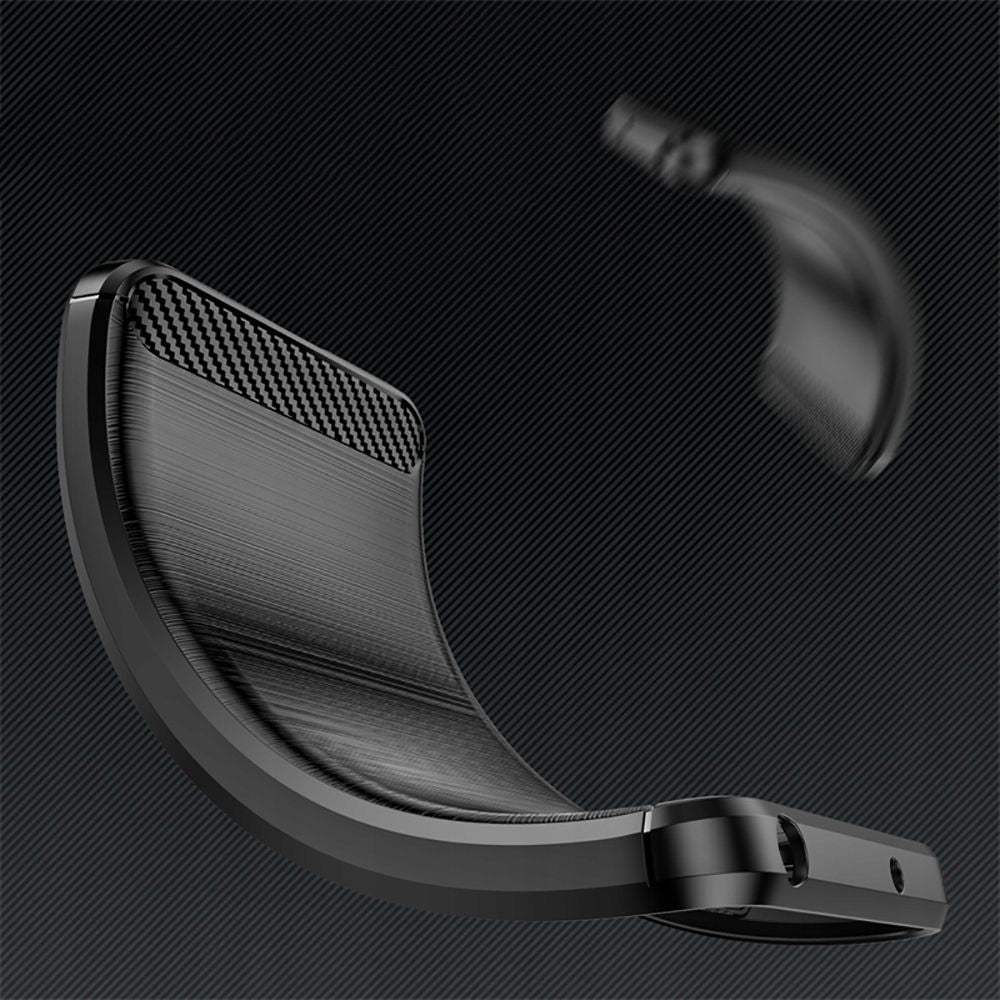 Techsuit - Carbon Silicone - Xiaomi Redmi Note 12S - Black