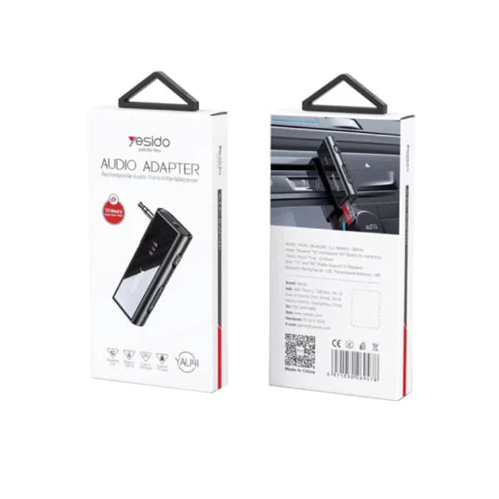 Yesido - Audio Adapter (YAU41) - Handsfree Call, TF Card - Black