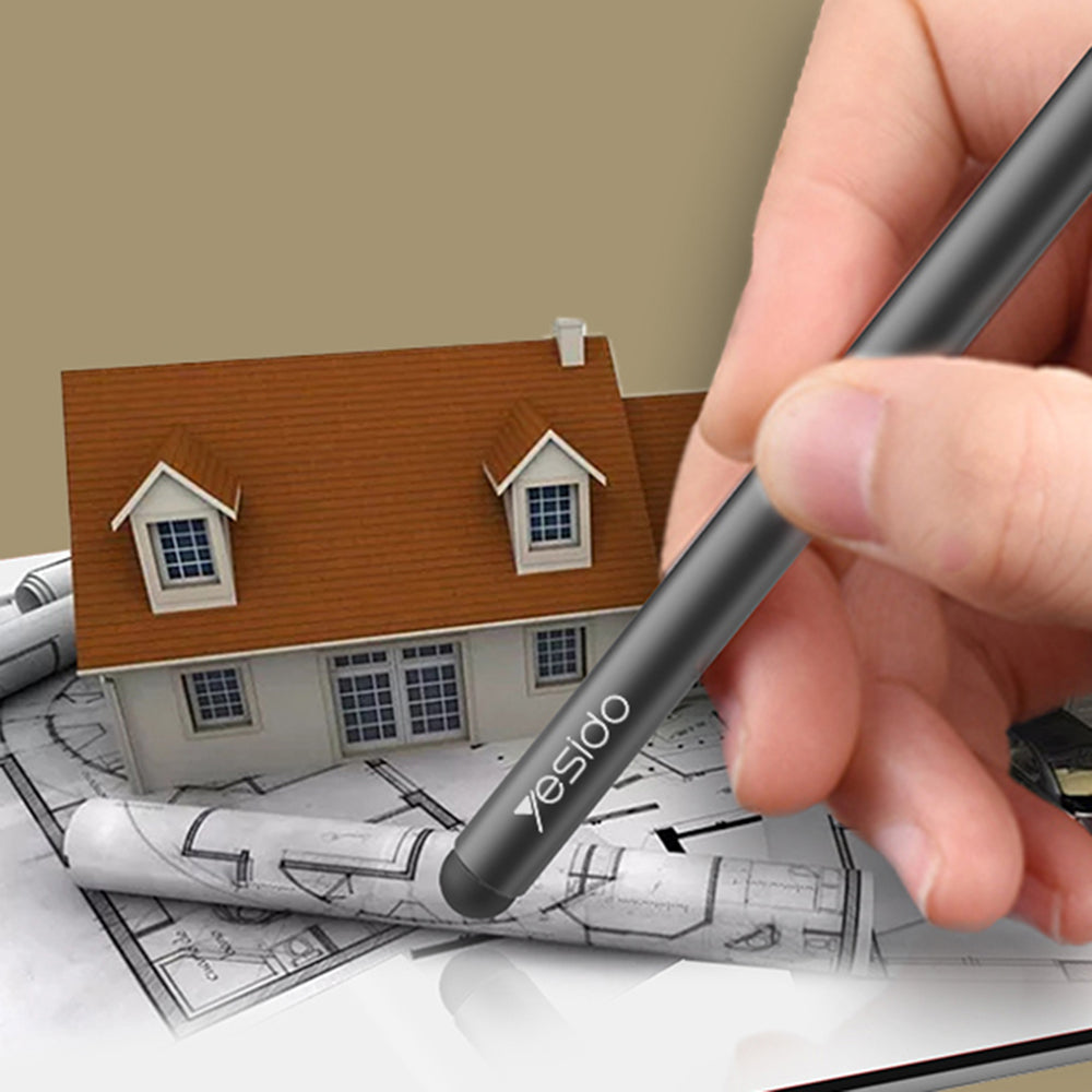 Yesido - Stylus Pen (ST01) - Aluminum Alloy, Android, iOS, Microsoft - Blue