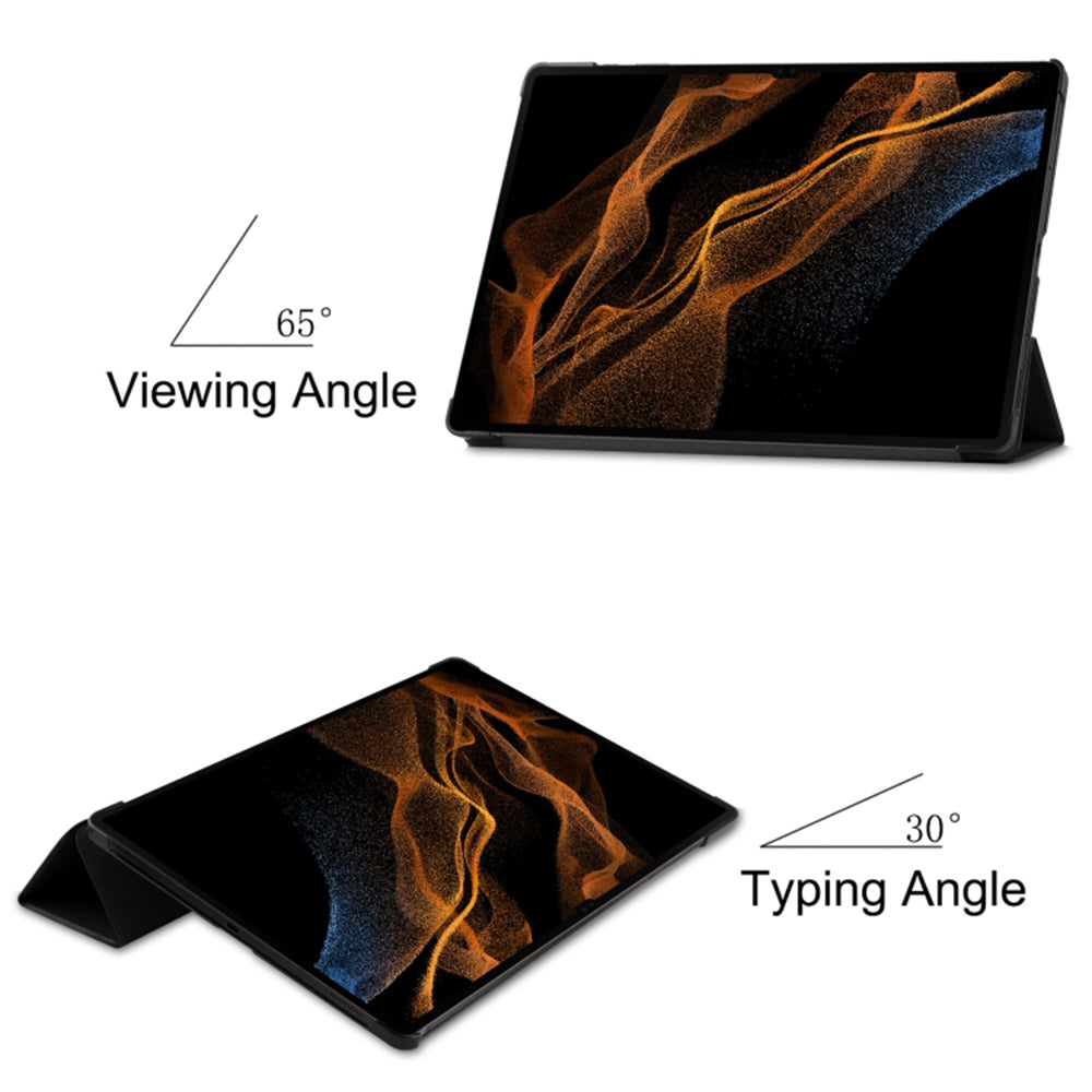 Techsuit - FoldPro - Samsung Galaxy Tab S8 Ultra - Black