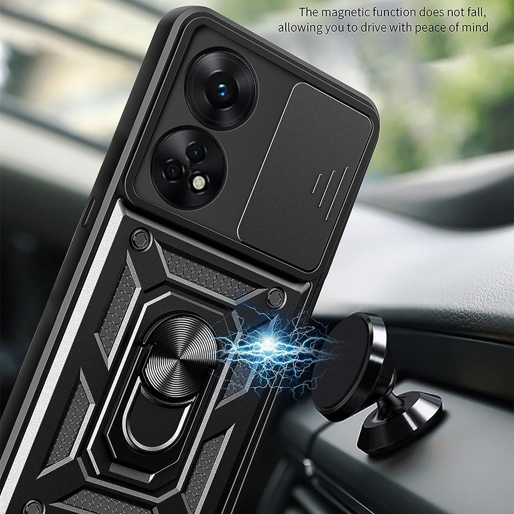 Techsuit - CamShield Series - Oppo A98 5G - Black