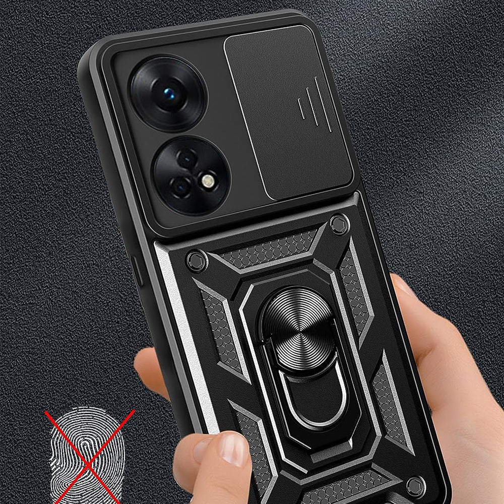 Techsuit - CamShield Series - Oppo A98 5G - Black