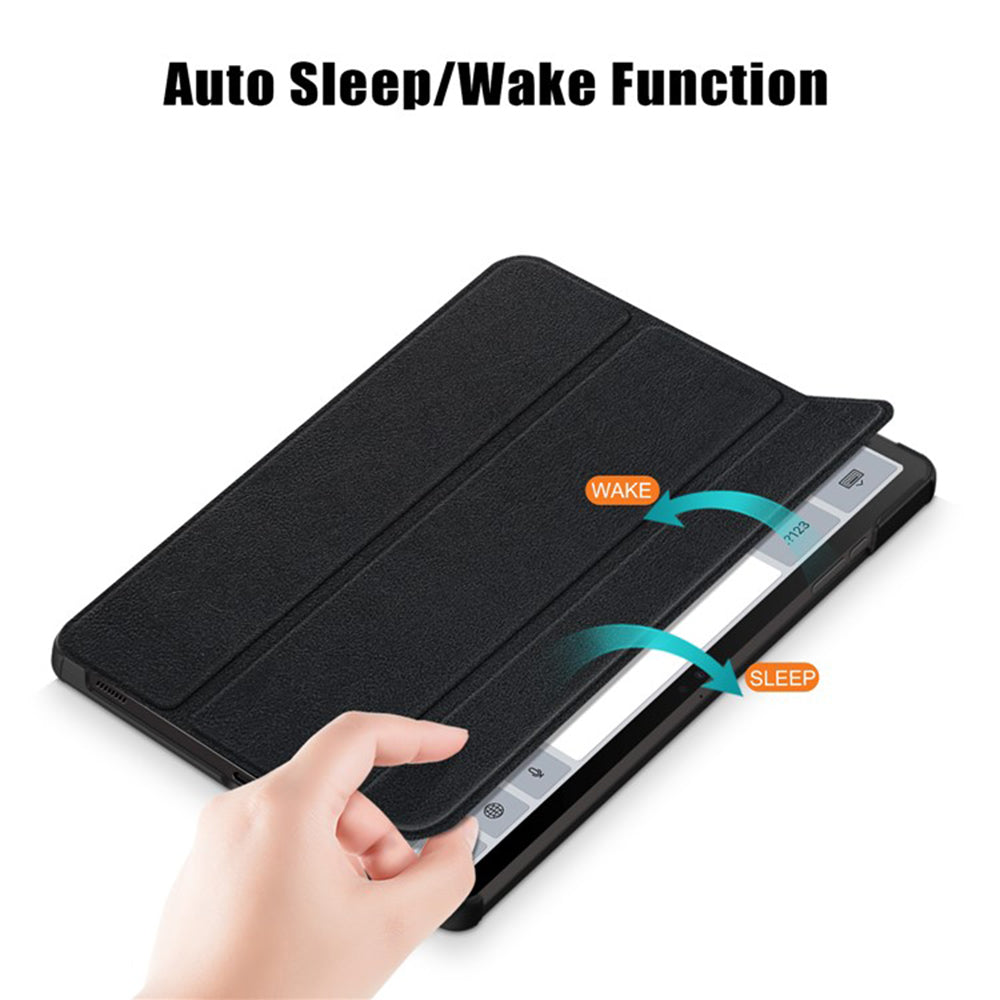 Techsuit - FoldPro - Samsung Galaxy Tab S9 / S9 FE / S10 FE / S10 Lite - Black