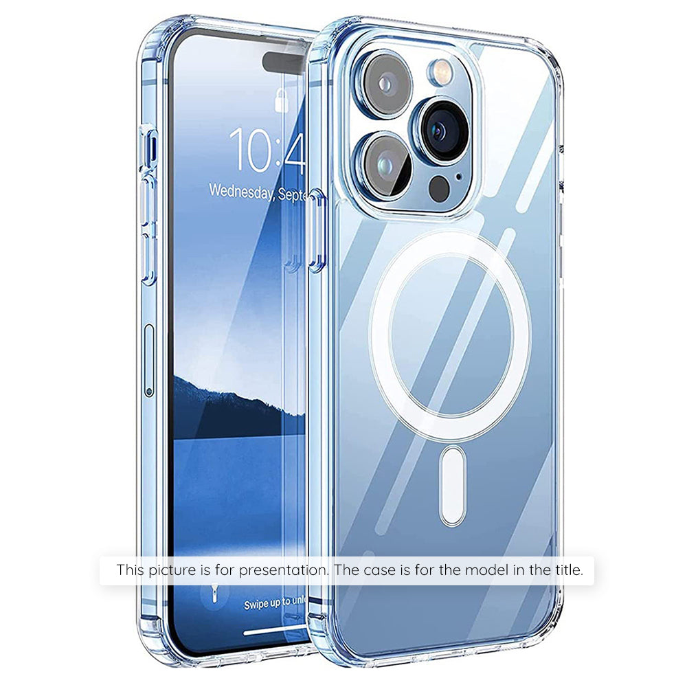 Husa de protectie Techsuit MagSafe Pro compatibil cu iPhone 18 Pro / iPhone 17 Pro, Transparent