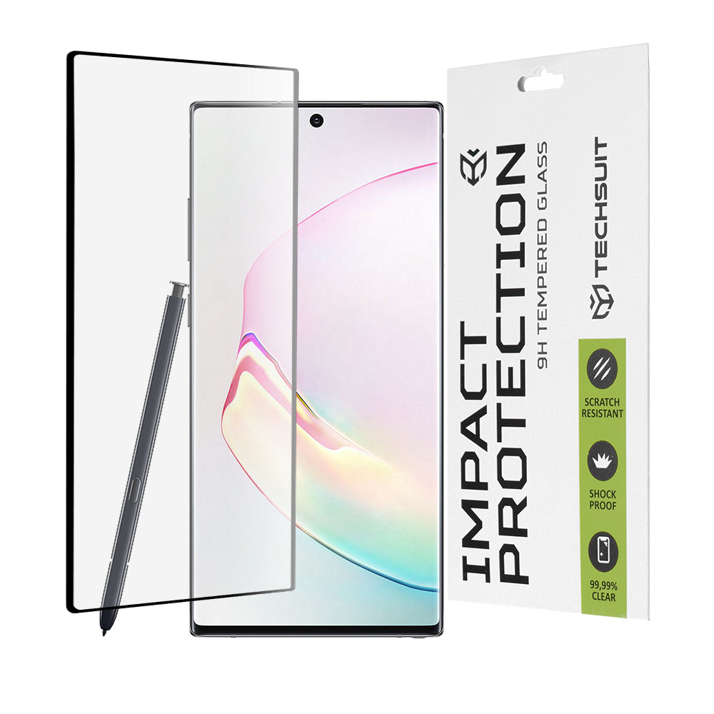 TechSuit Folie de protectie Techsuit 111D Full Cover / Full Glue Glass / 3D Curved Screen compatibil cu Samsung Galaxy N