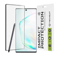 Techsuit - 111D Full Cover / Full Glue Glass / 3D Curved Screen - Samsung Galaxy Note 10 Plus 4G / Note 10 Plus 5G - Bla