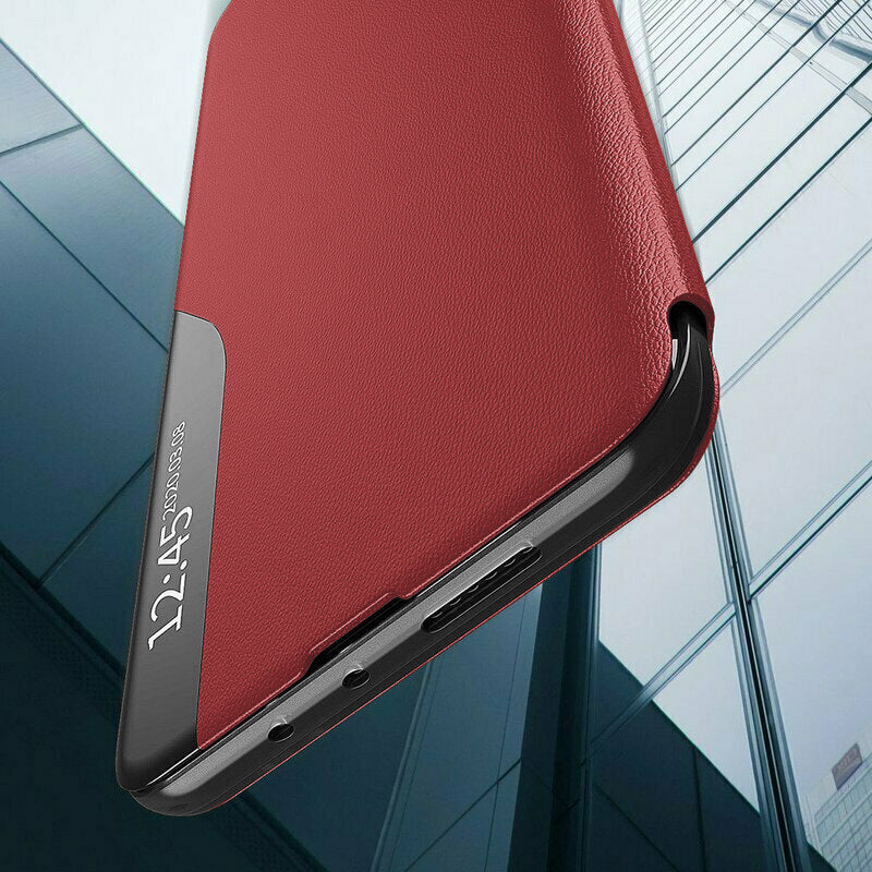 Husa de protectie Techsuit eFold Series compatibil cu Samsung Galaxy A25 5G, Roșu