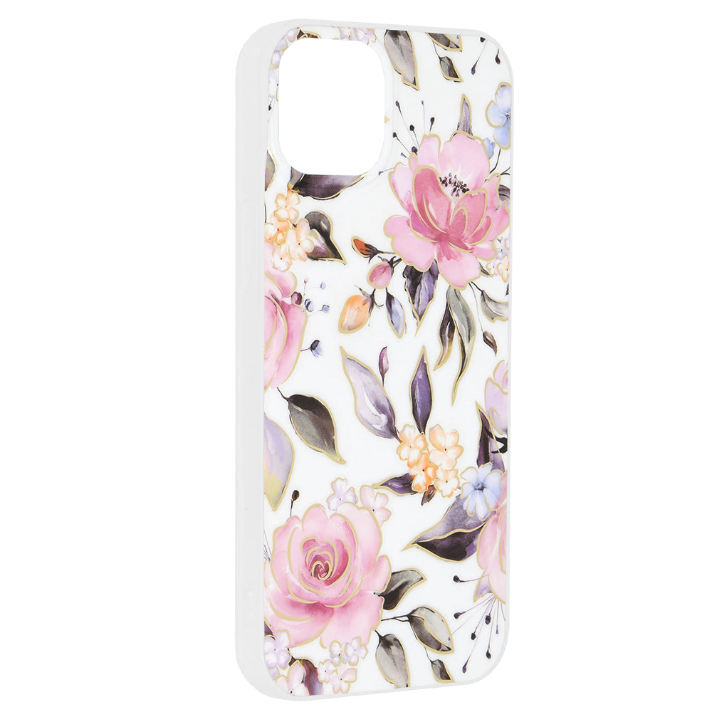 Techsuit - Marble Series - iPhone 15 Plus - Chloe White