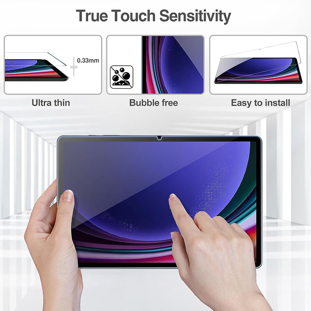 Lito - 2.5D Classic Glass - Samsung Galaxy Tab S9 Plus / S9 FE Plus / S10 Plus - Clear