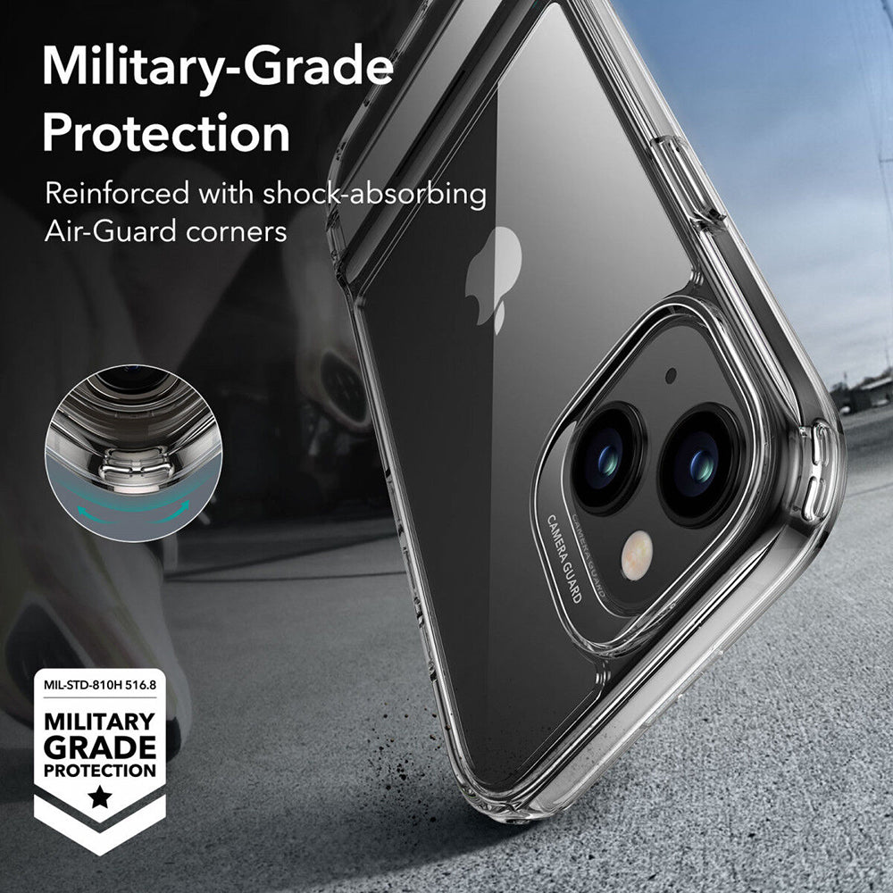 ESR - Air Shield Boost Kickstand - iPhone 15 Plus - Clear