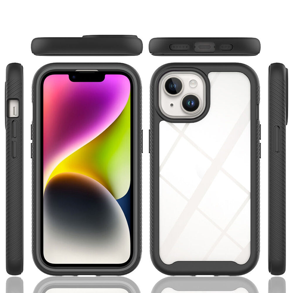 Techsuit - Defense360 Pro + Screen Protector - iPhone 15 Plus - Black