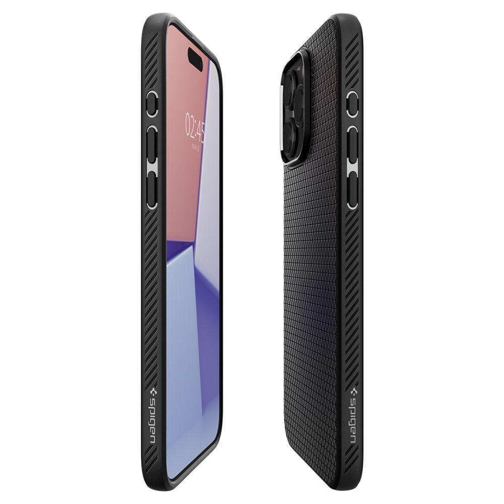 Spigen - Liquid Air (ACS06704) - iPhone 15 Pro - Matte Black