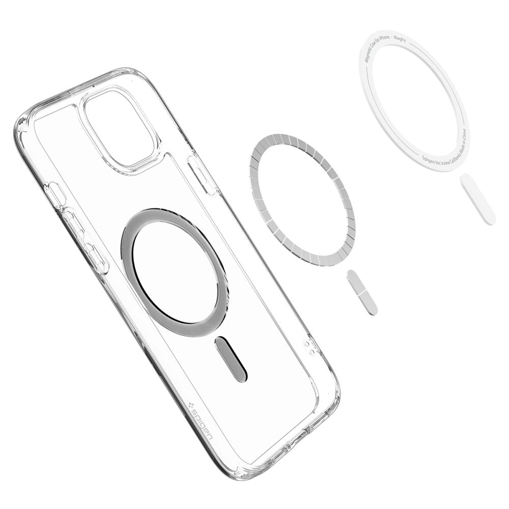 Spigen Husa de protectie Spigen Ultra Hybrid MagSafe (ACS06803) compatibil cu iPhone 15, Negru – imagine 6