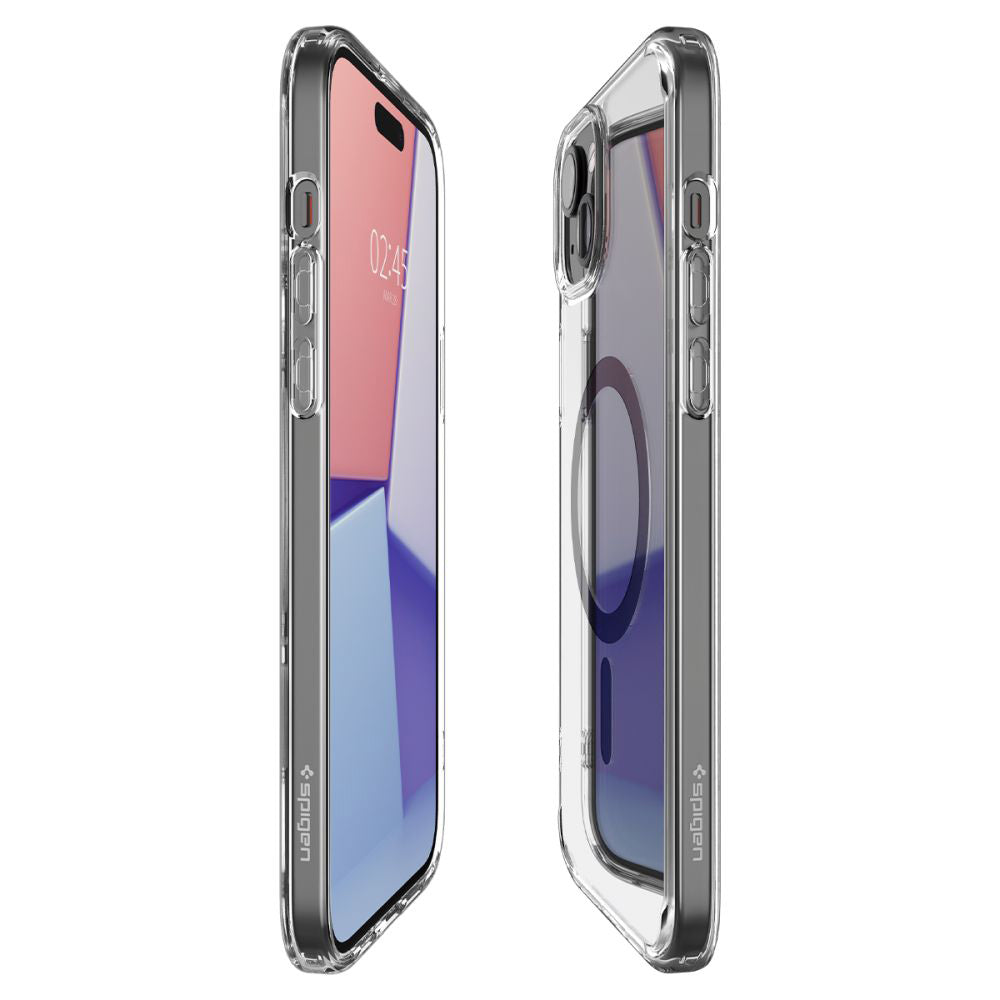 Spigen Husa de protectie Spigen Ultra Hybrid MagSafe (ACS06803) compatibil cu iPhone 15, Negru – imagine 5