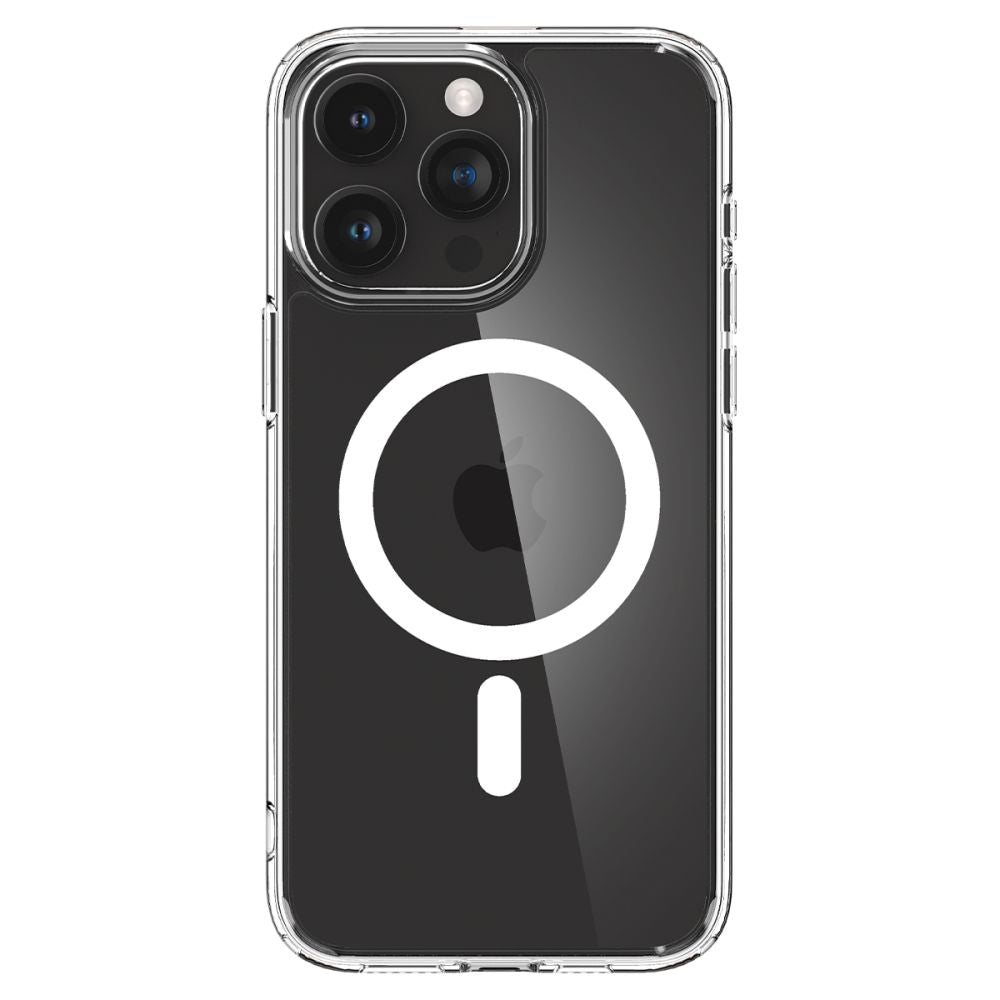 Spigen Husa de protectie Spigen Ultra Hybrid MagSafe (ACS06576) compatibil cu iPhone 15 Pro Max, Alb – imagine 2