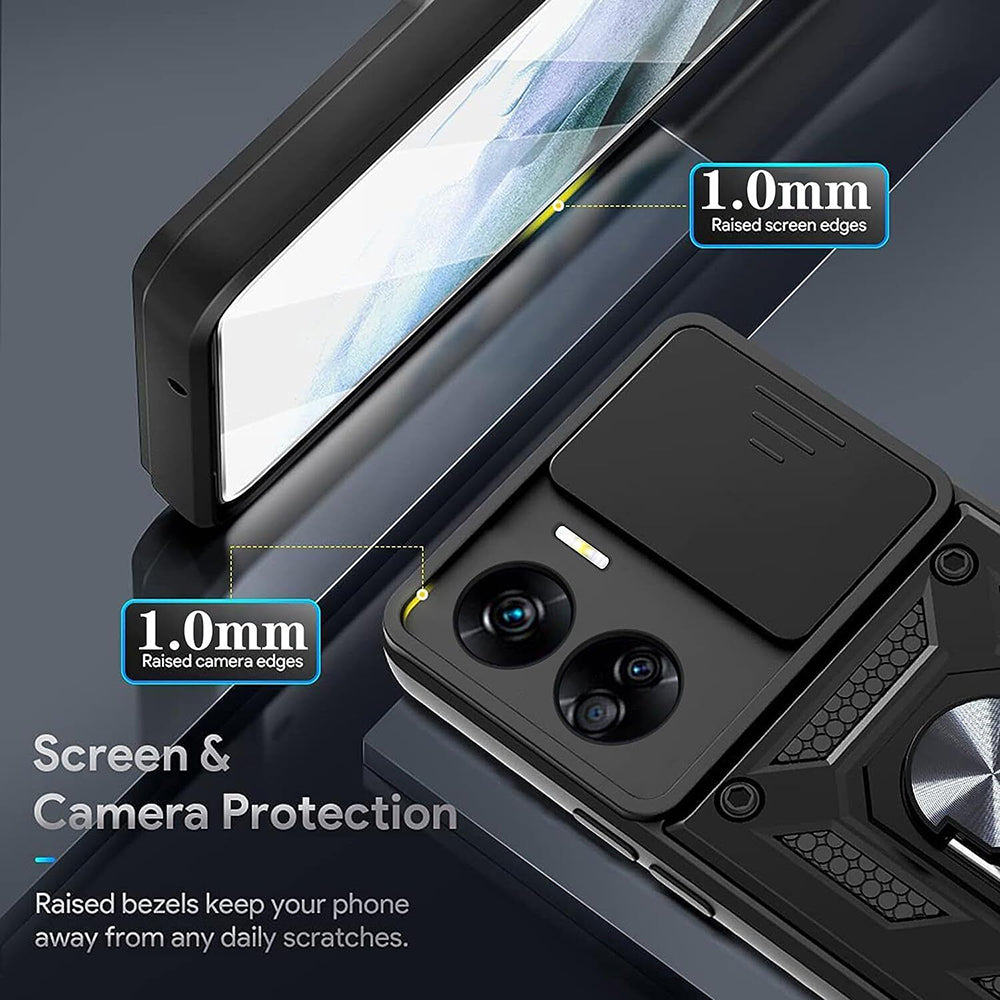 Techsuit - CamShield Series - Honor 90 Lite - Black