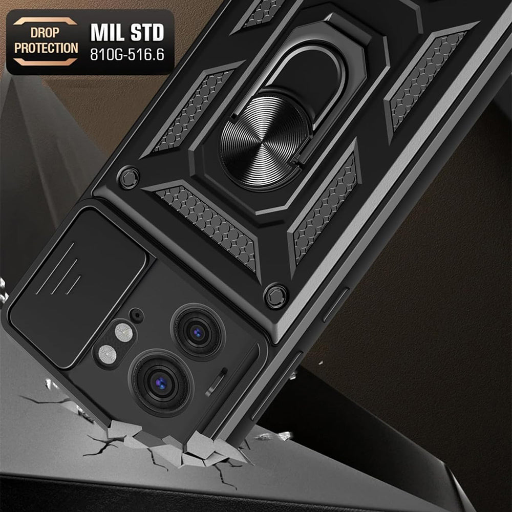 Techsuit - CamShield Series - Motorola Edge 40 / Edge (2023) - Black
