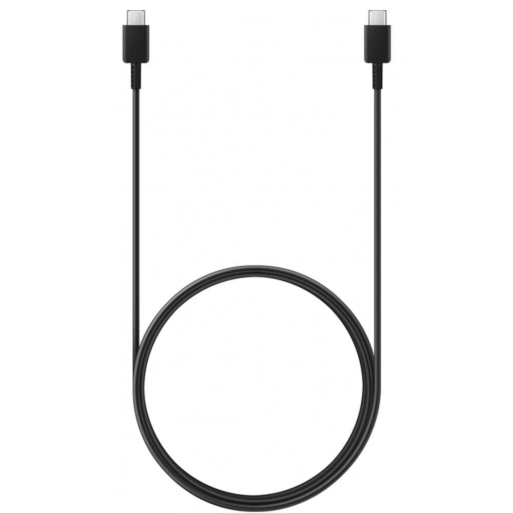 Samsung - Original Data Cable (EP-DX510JBEGEU) - Type-C to Type-C Fast Charging 5A, 1.8m - White (Blister Packing)