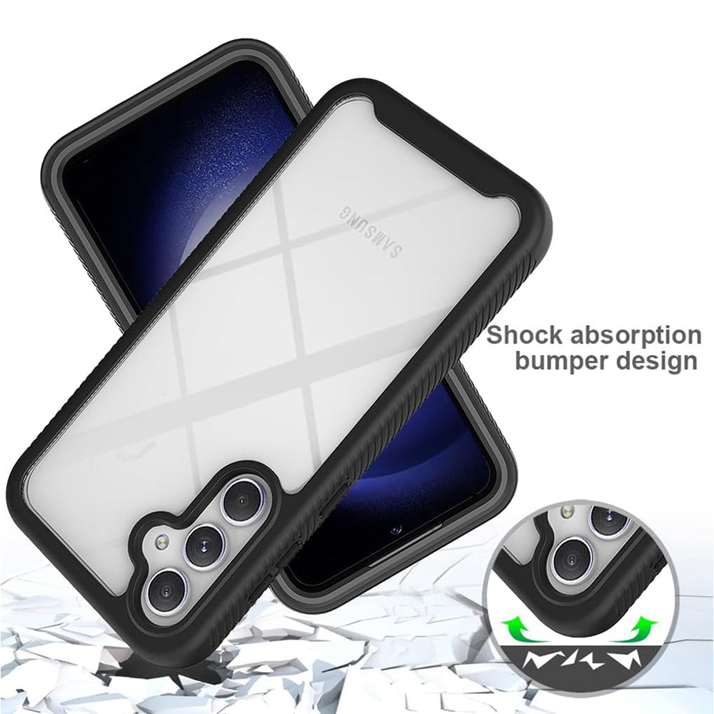 Techsuit - Defense360 Pro + Screen Protector - Samsung Galaxy S23 FE - Black