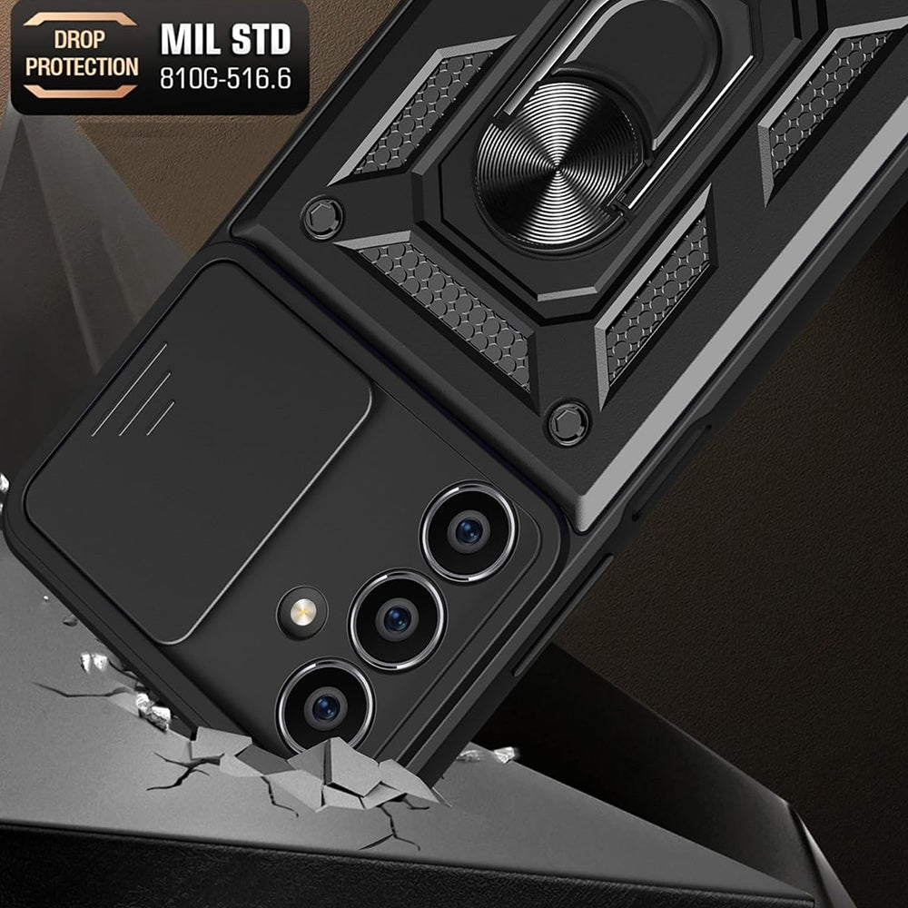 Techsuit - CamShield Series - Samsung Galaxy S23 FE - Black