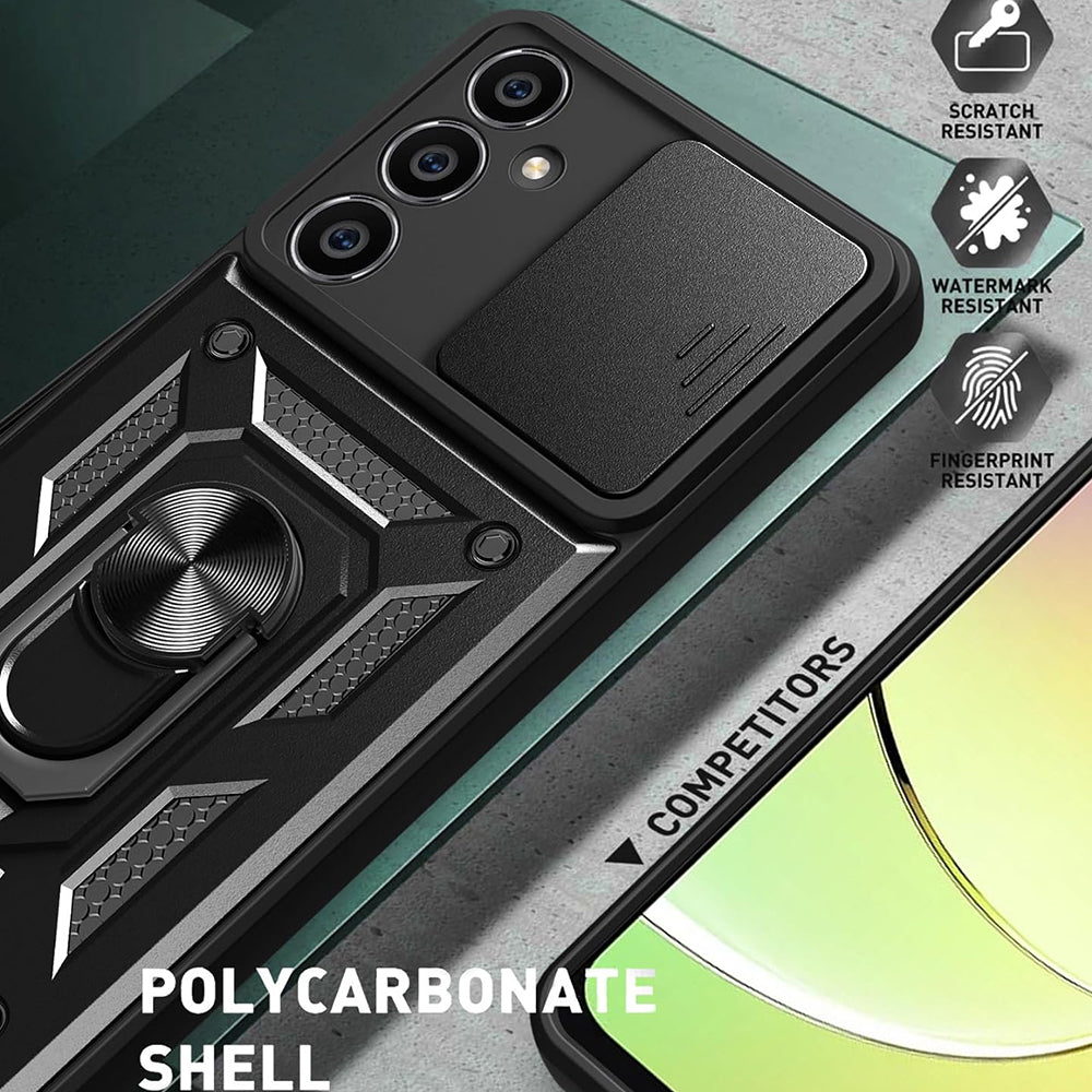 Techsuit - CamShield Series - Samsung Galaxy S23 FE - Black