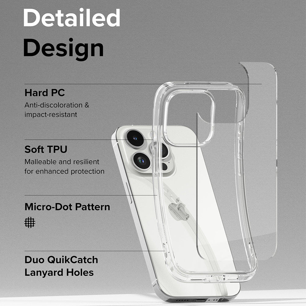 Ringke - Fusion - iPhone 15 Pro Max - Clear