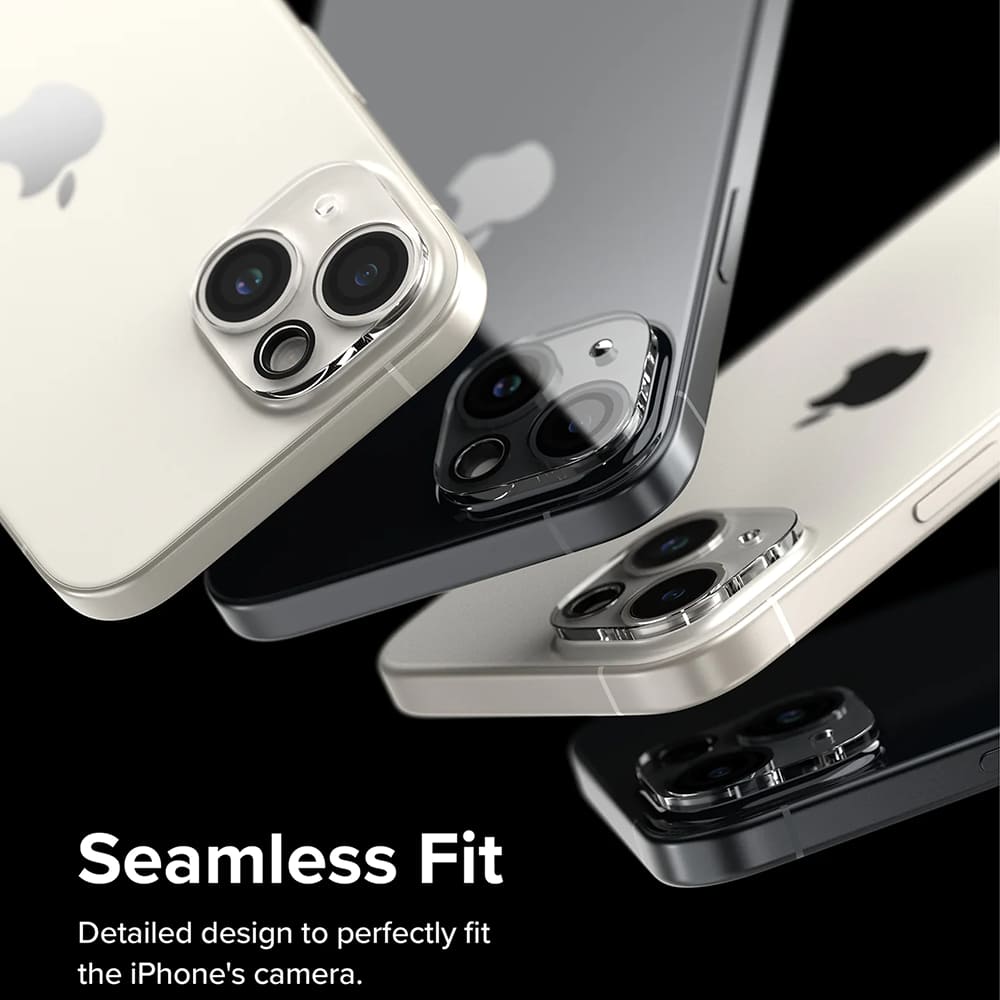 Ringke - Camera Protector Glass (2 pack) - iPhone 15 / iPhone 15 Plus - Clear
