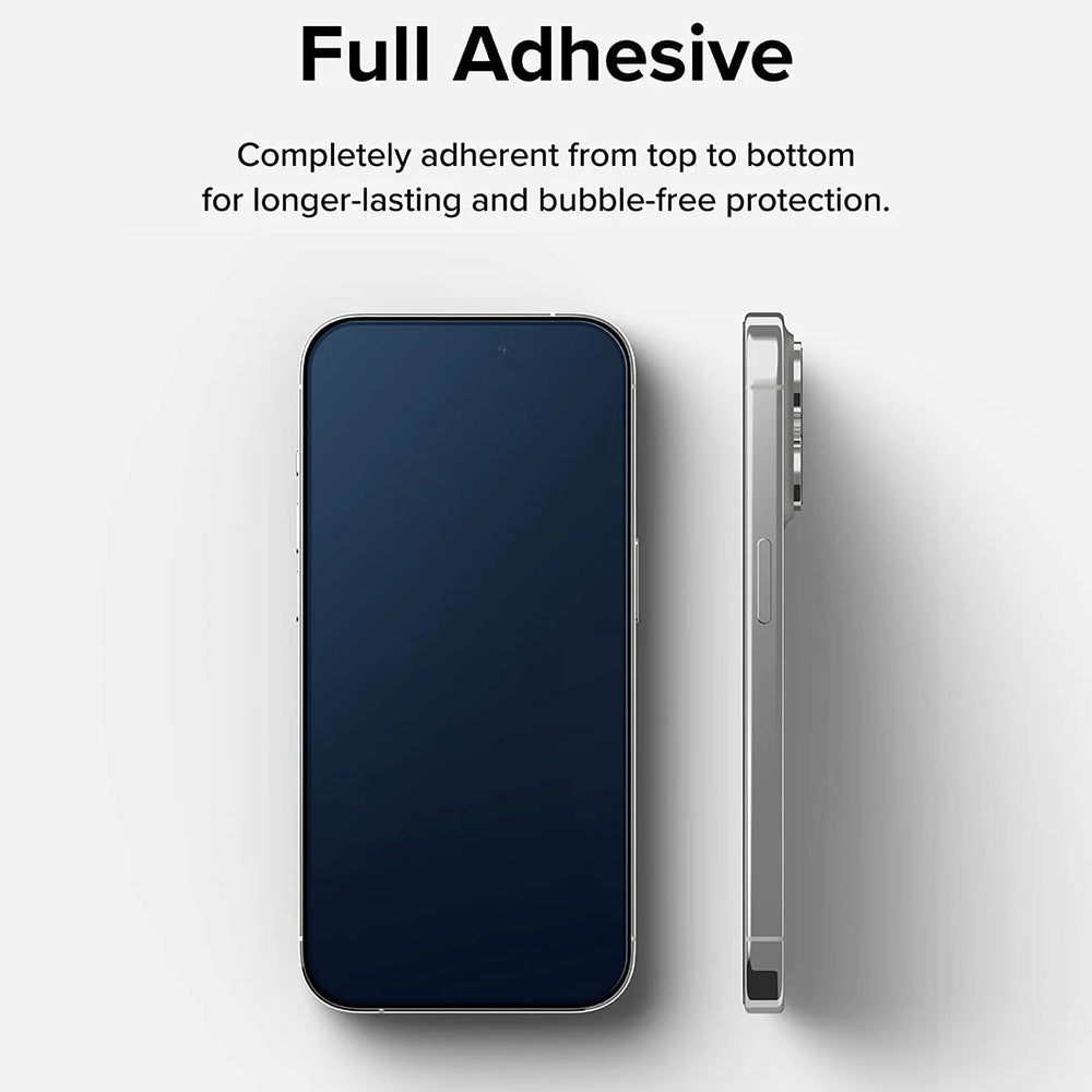 Ringke - Tempered Glass - iPhone 15 Pro Max - Black